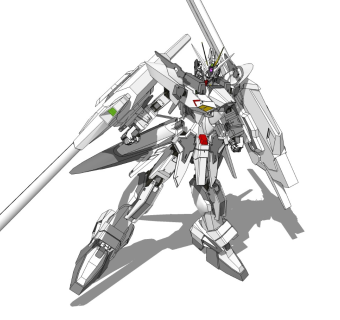 精细机器人机甲模型 高达 (27)